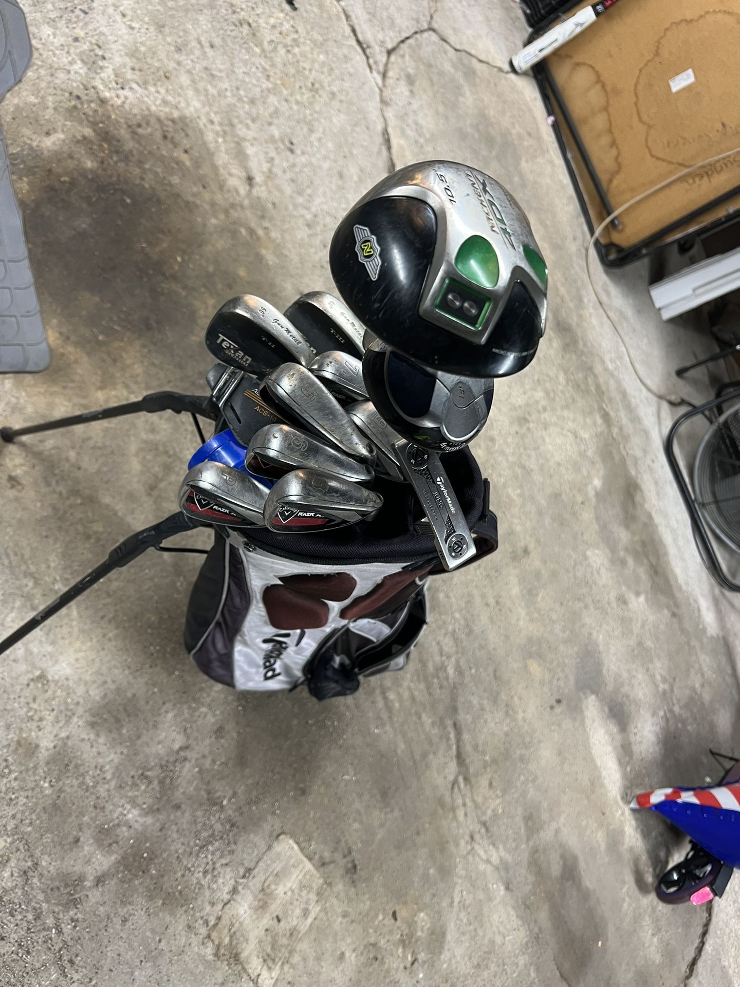 golf bag and set 