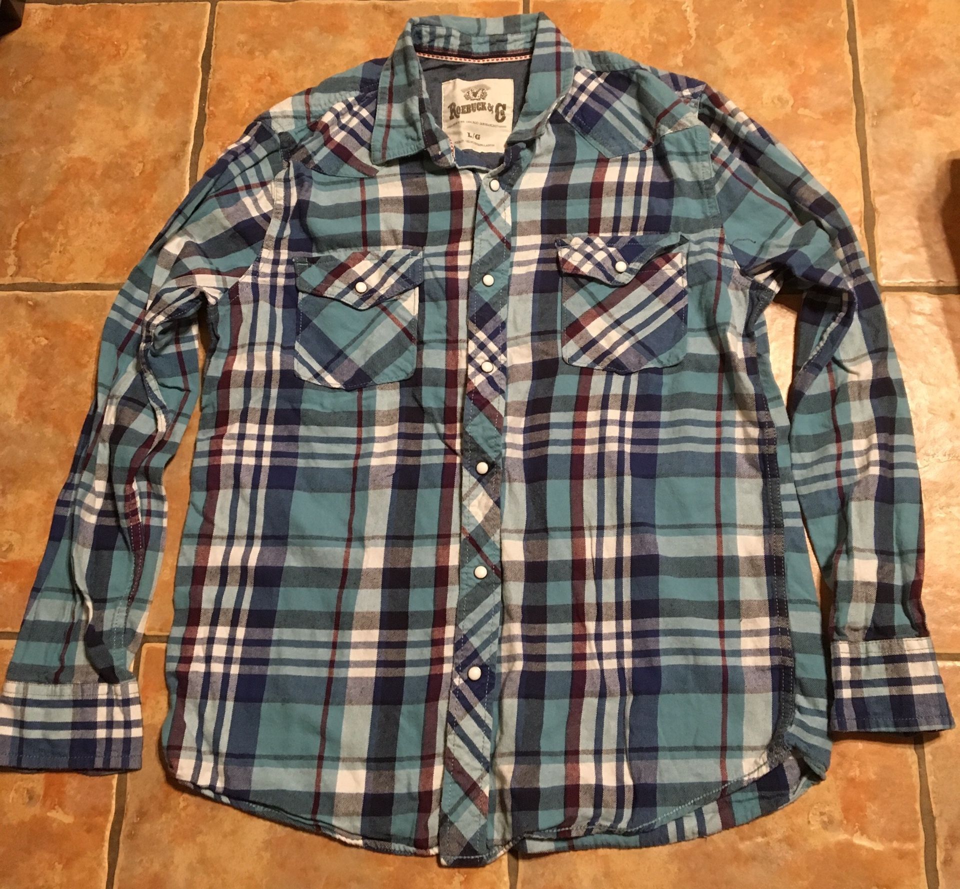 Men’s (Size L) Roebuck & Co. Shirt