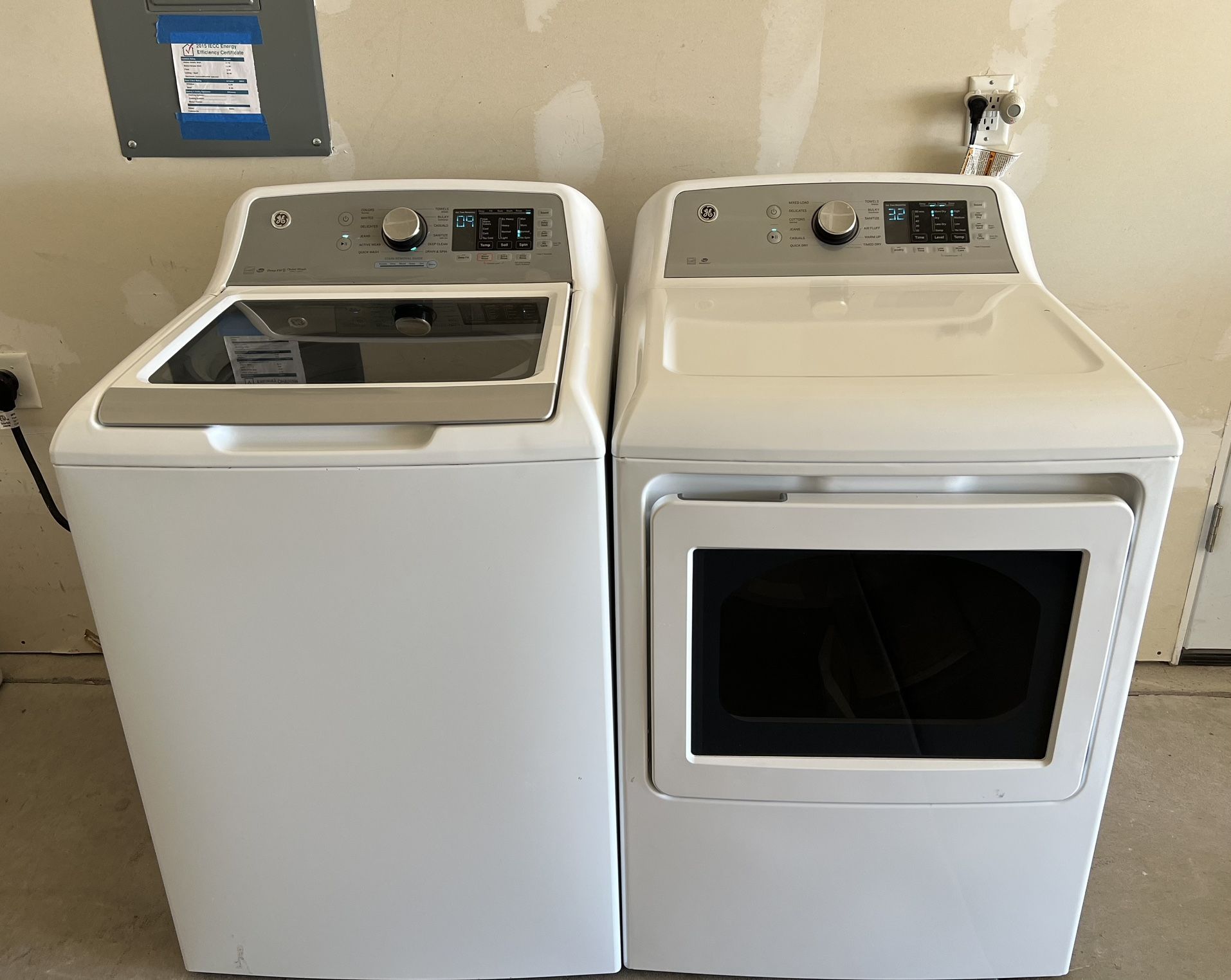 GR Washer and Dryer (delivery available)