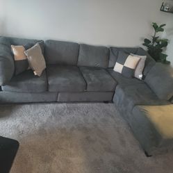 sectional Couch Grey
