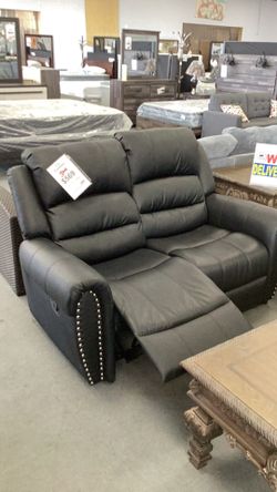 Black Loveseat