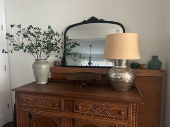 Pottery Barn Calla Mercury Glass Lamp