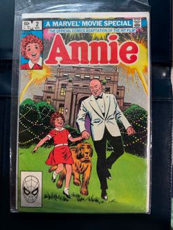 Annie #2 from Marvel Comics, released in November 1982 as part of the "Marvel Movie