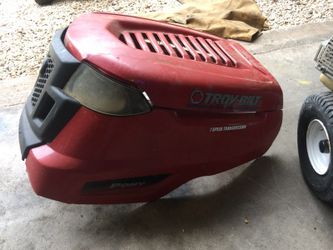 Troy bilt pony parts. Rear end 100$ hood 30$