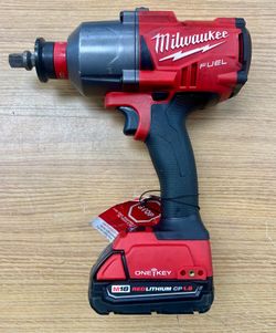 Milwaukee M18 FUEL 2865-20 7/16” Hex Impact Wrench w/ 1.5Ah Battery