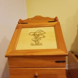 jewelry And Cosmetic Chest with mirror