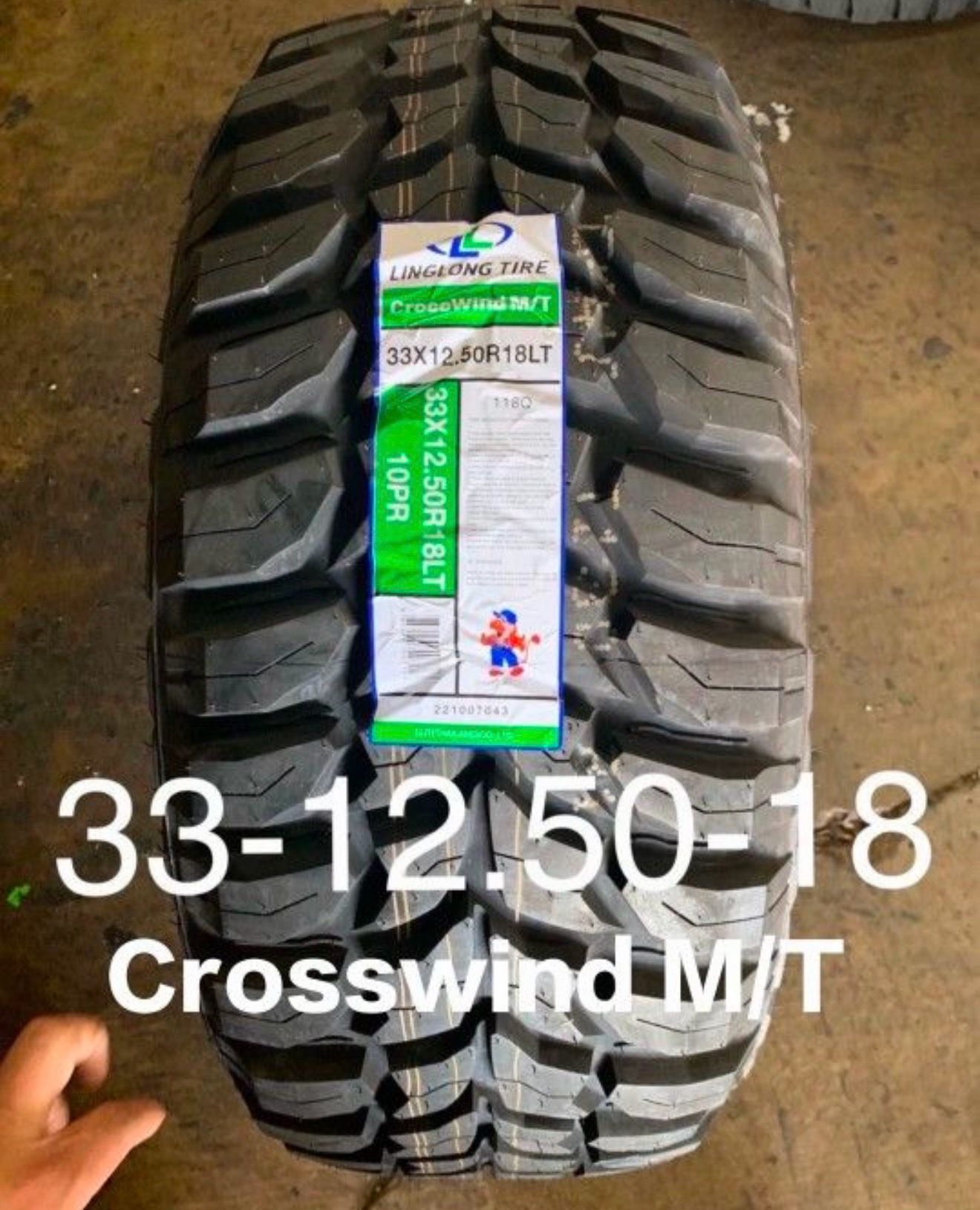 4 new lt33-12.50-18