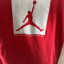 New Large Jordan T Shirt