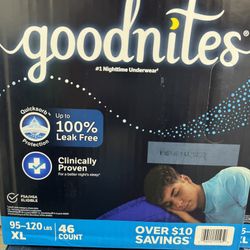 Goodnites XL