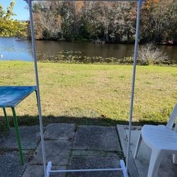 Lightweight clothes, rack, Last Chance not on wheels