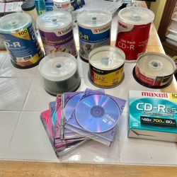 ( New ) Blank Cds / DVDs Lot 