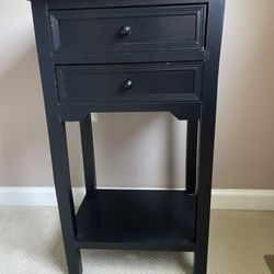 Black Accent Table/Nightstand