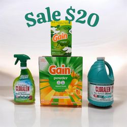 Gain Powder Detergent Bundle