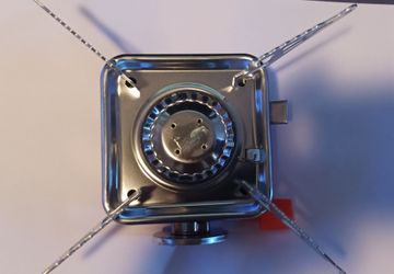 Butane gas stove.
