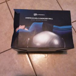 U Power Unbreakable Exercise Ball  New 