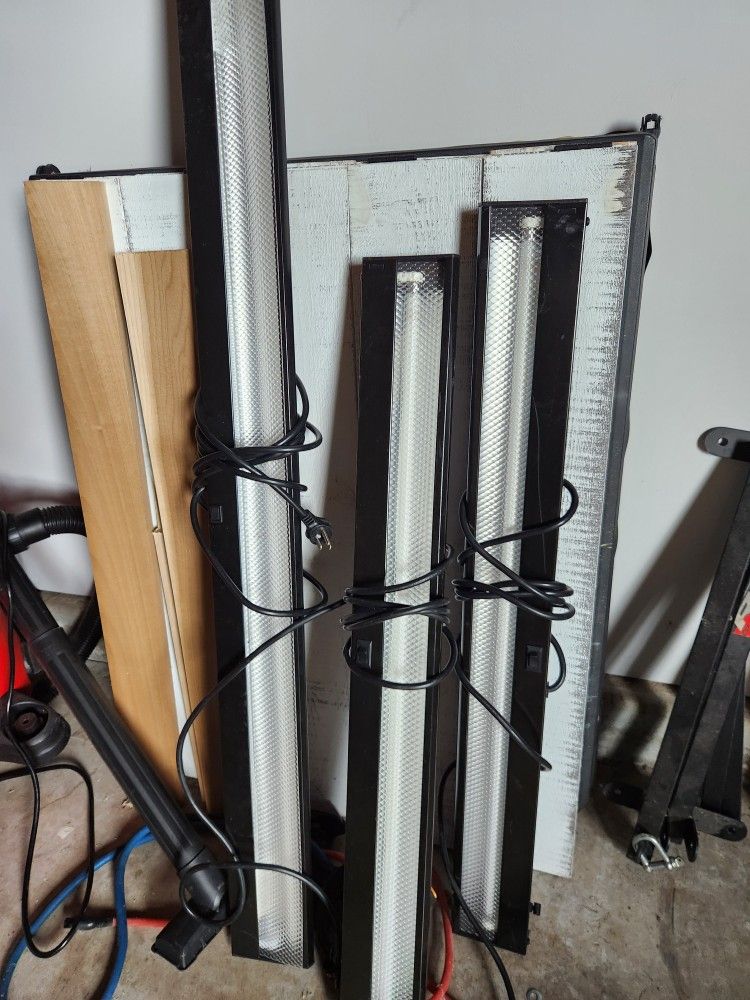 Fluorescent Shop Lights