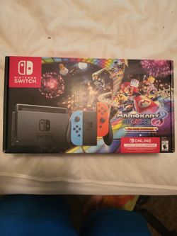 Nintendo switch Mario cart edition BOX only plus inserts.