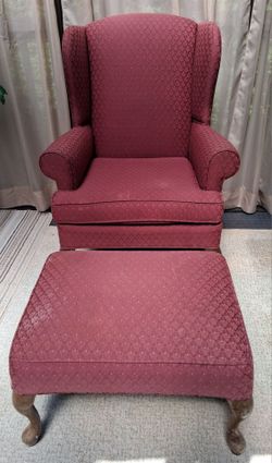 Chair and ottoman