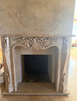 Marble Fireplace Mantel