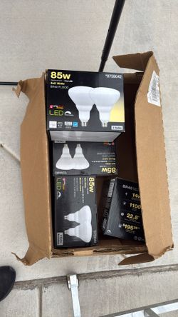 LED bulbs BR 40 I Have 14 Total