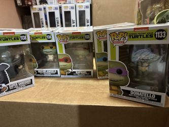Ninja turtles Funko pop Set