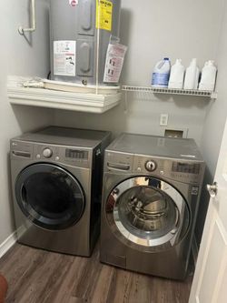 LG Front-Load Washer and Dryer Set