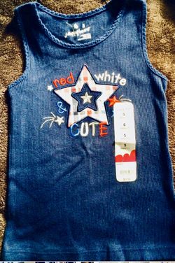 New With Tags‼️Size 5T Tank Top🇺🇸🇺🇸