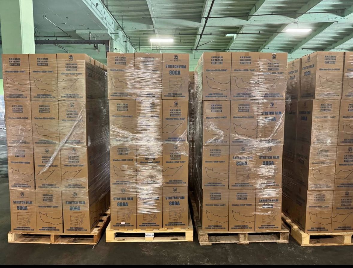 Stretch Film By The Pallet Of 48 Cases