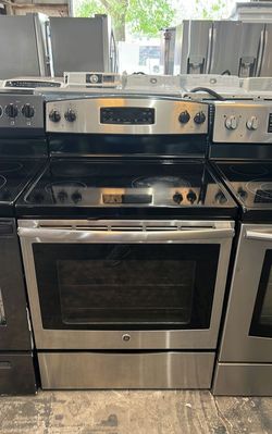 GE Electric Range with Self Clean Stainless