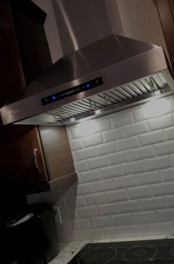 Brand New In Box : IKTCH 36-inch Wall Mount Range Hood 900 CFM Ducted/Ductless
