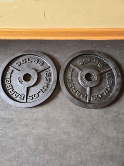 35lb CAP Olympic Weight Plates
