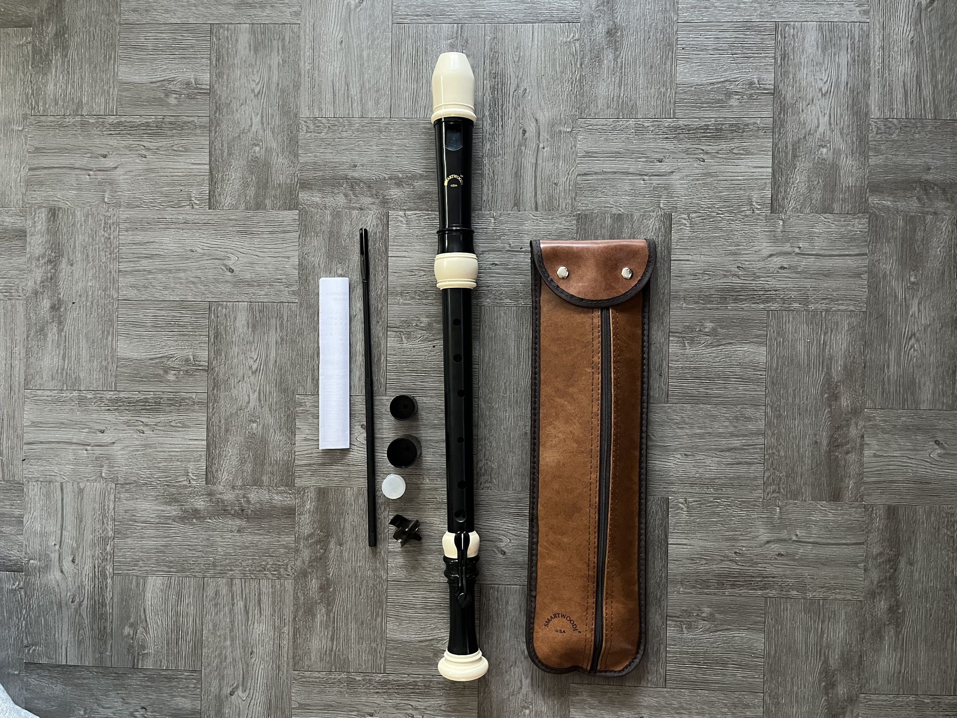Smartwoodi Tenor Recorder Set With Bag - Excellent Condition!