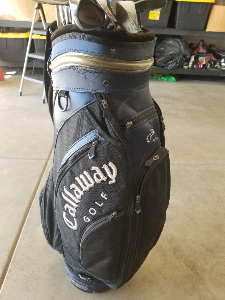 Golf clubs & Callaway Bag
