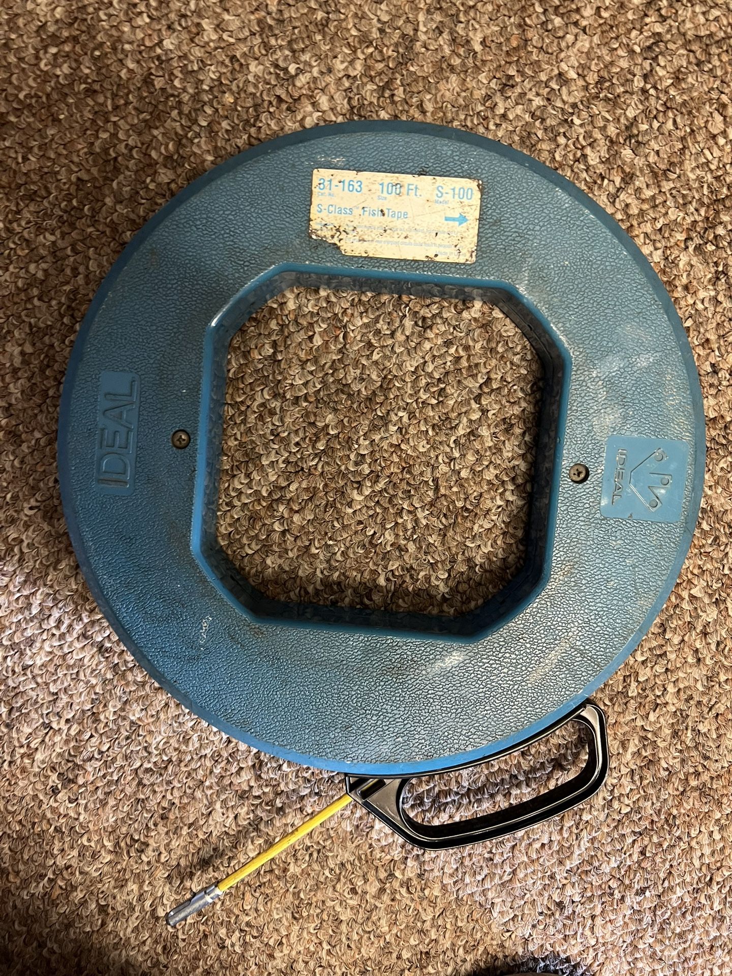 Ideal S-100 fiberglass fish tape