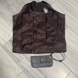 Cute Wristlet And Shopping Tote 