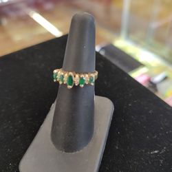 14k 3.2g gold ring,sz  5.5