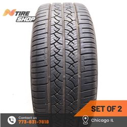 Set of 2 Used  9.5/32    235/55R17  99H  Continental  TrueContact Tour