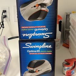 2 New Electric Stapler In Box Unopened. 
