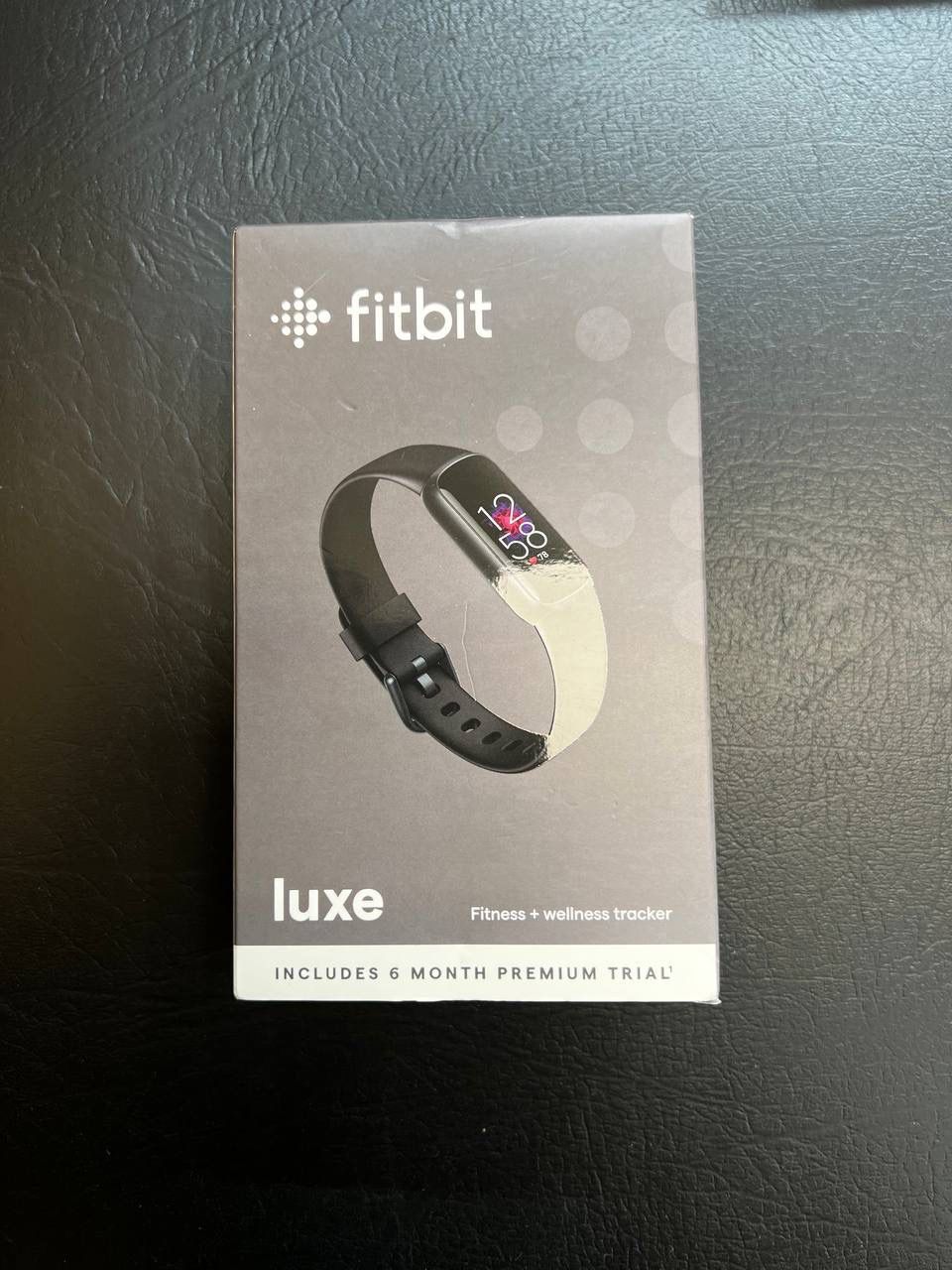 Fitbit Luxe Activity Tracker - Black/Graphite Stainless Steel
