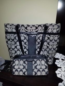 Coach Handbag and wallet