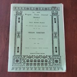 A Book of An 1839 Wagon Train Journal