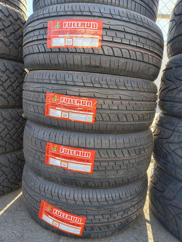 255/50/20 New Tires Set Of 4 Fullrun Installed And Balanced Set De 4 Llantas Nuevas Instaladas Y Balanceadas