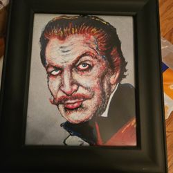 Framed Vincent Price Print 