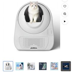 CATLINK Self Cleaning Litter Box - Scooper Young Pro-X (For Cats from 3.5 to 22 pounds) Double Odor Removal - Young