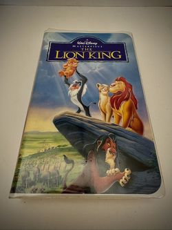 The Lion King - Walt Disney Masterpiece Collection (1995) VHS