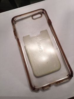 Specks iPhone 6 6s Plus case with pocket :)