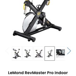 Indoor Spin Bike (LeMond RevMaster Pro)