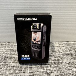 Compact 1080P Body Camera – Full HD Video Recorder with Screen Display
