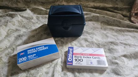 #Index #Cards and #Box