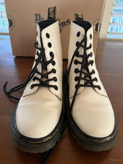 Doc Martens Luana White Boot -Size 7.5